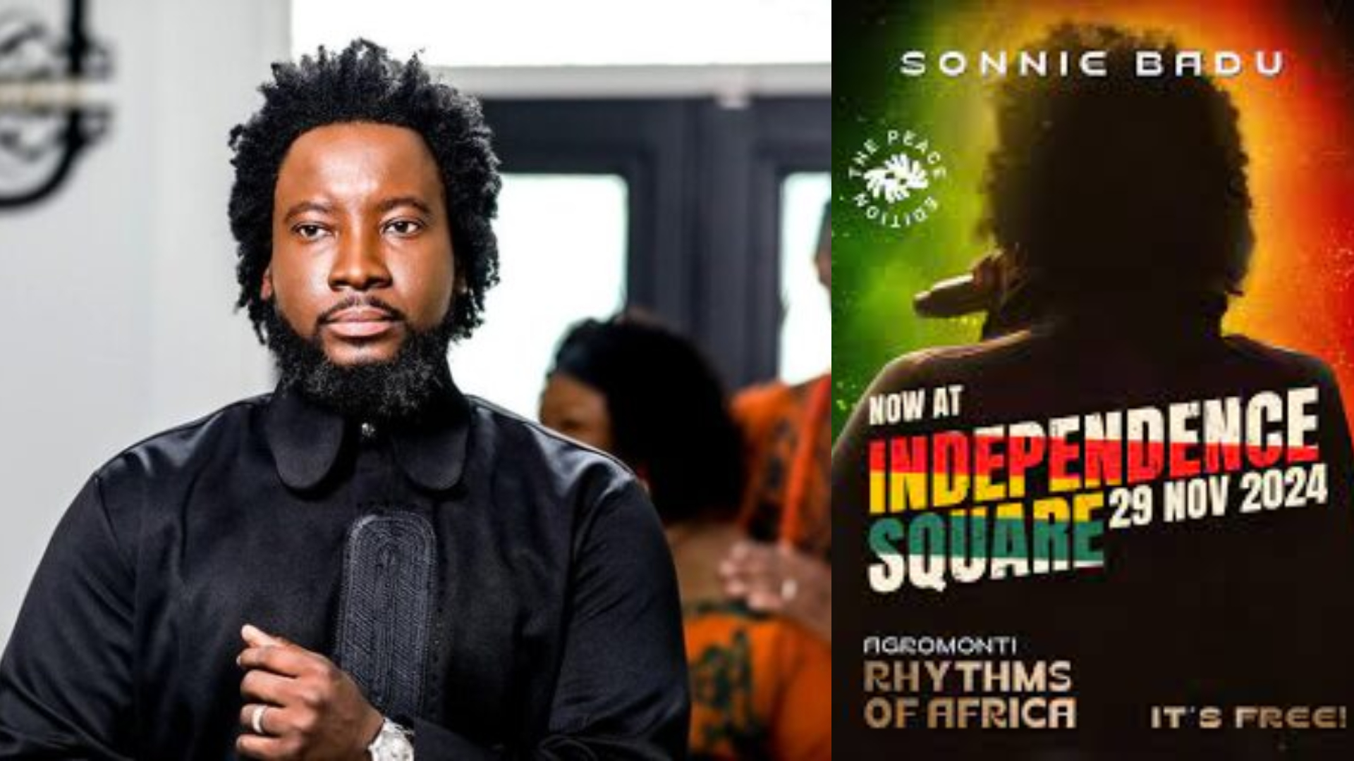 Sonnie Badu Announces Rythem Of AFrica Concert